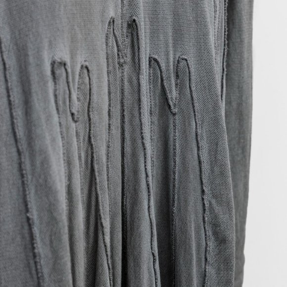 Rundholz Black Label Light Blue Mesh Distressed Cardigan - Picture 8 of 12